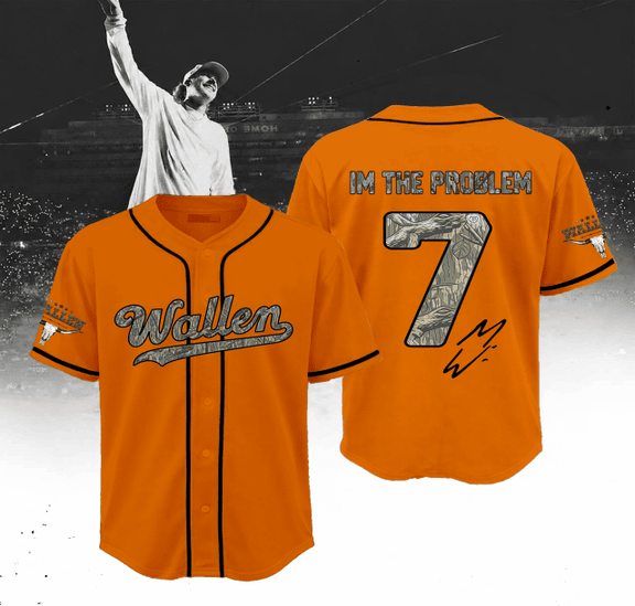 Morgan Wallen Tour 2025 & Tour 2026 Baseball Jersey