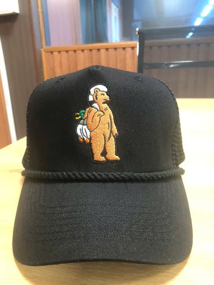 Embroidered Cap - Morgan Wallen Norris Bear Hat 2026