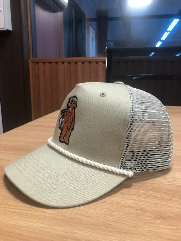 Embroidered Cap - Morgan Wallen Norris Bear Hat 2026