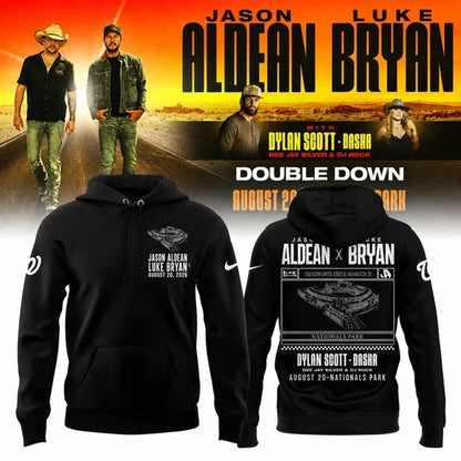 Limited Edition Jason Aldean and Luke Bryan x Washington Nationals Tshirt, Sweatshirt & Hoodie