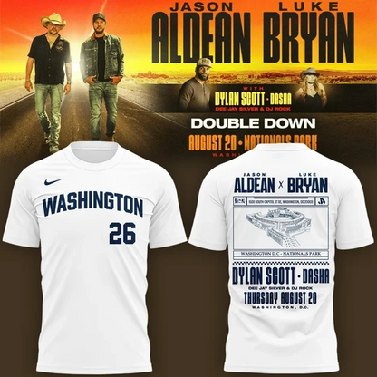 Limited Edition JA and LB x Washington Nationals  Shirt Gildan 5000, Sweatshirt & Hoodie (Copy)