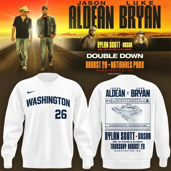 Limited Edition JA and LB x Washington Nationals  Shirt Gildan 5000, Sweatshirt & Hoodie (Copy)