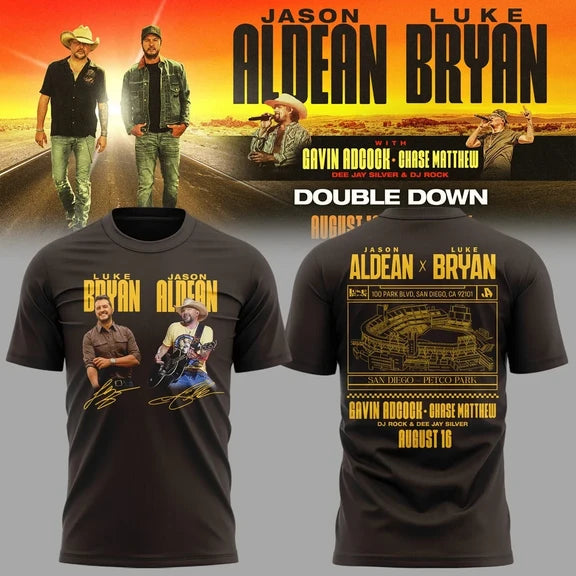 Limited Edition Double Down Tour 2026 In Petco Park Tshirt, Sweatshirt & Hoodie