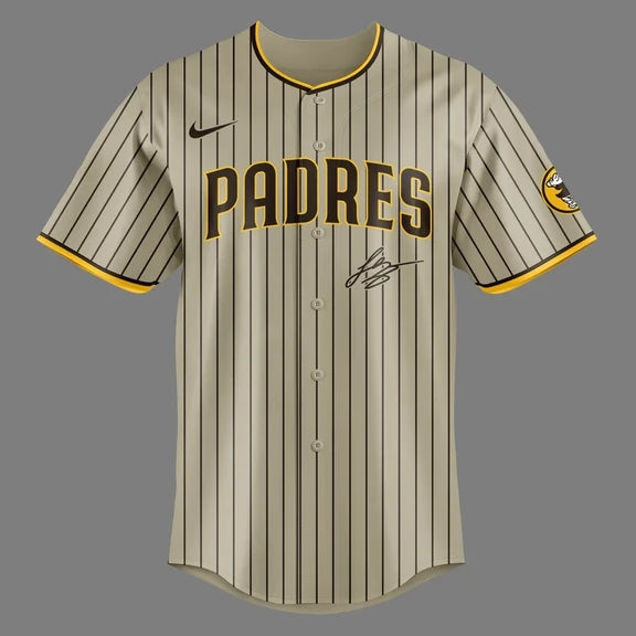Limited Edition San Diego Padres x LB And JA Signature Baseball Jersey