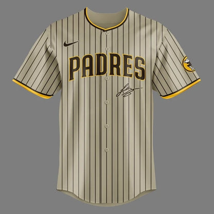 Limited Edition San Diego Padres x LB And JA Signature Baseball Jersey