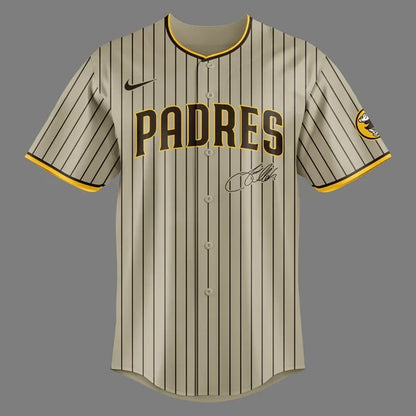 Limited Edition San Diego Padres x LB And JA Signature V2 Baseball Jersey