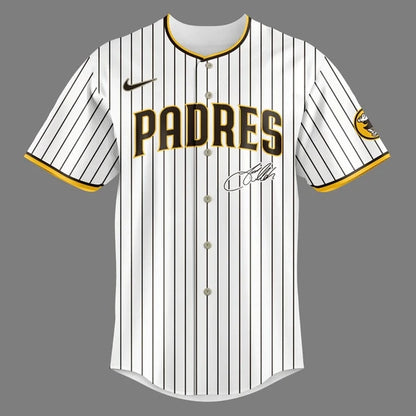 Limited Edition San Diego Padres x LB And JA Signature V3 Baseball Jersey