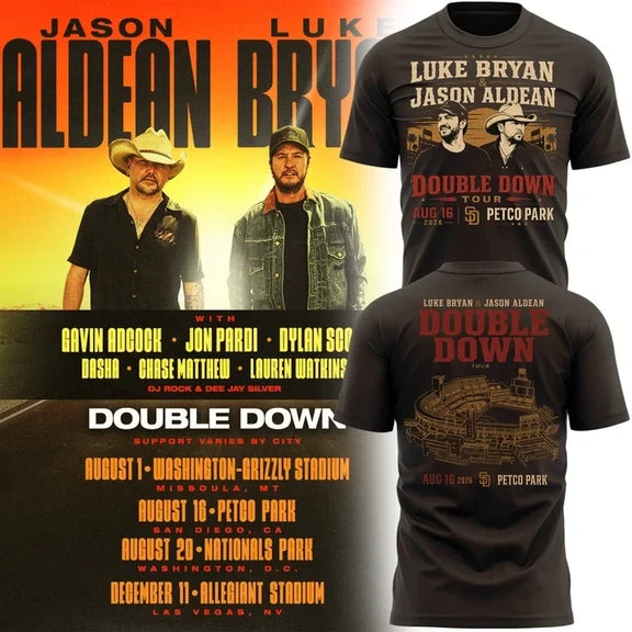 Double Down Tour 2026 x Petco Park Tshirt, Sweatshirt & Hoodie