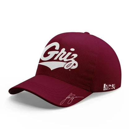 Limited Edition Montana Grizzlies x JA And LB Print Baseball Cap