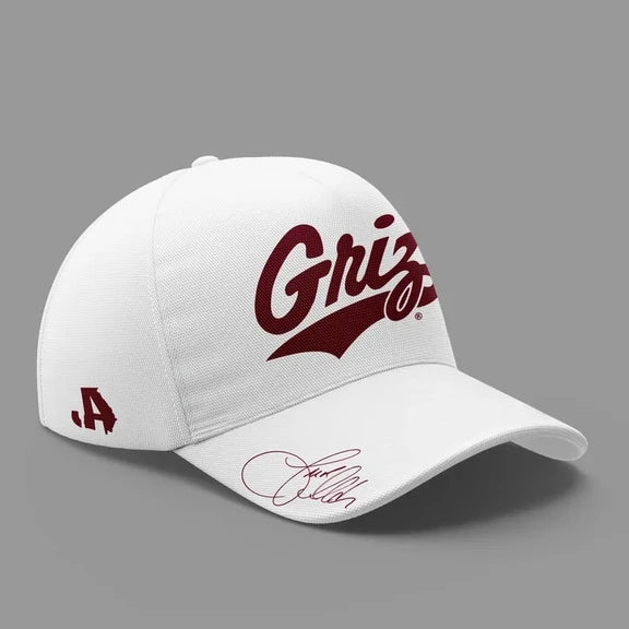 Limited Edition Montana Grizzlies x JA And LB Print Baseball Cap