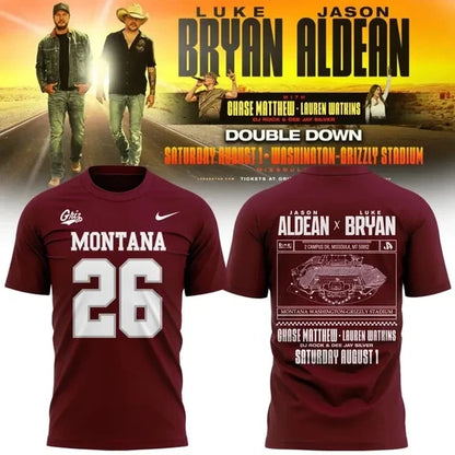 Limited Edition Montana Grizzlies x JA And LB v2 Shirt Gildan 5000, Sweatshirt & Hoodie