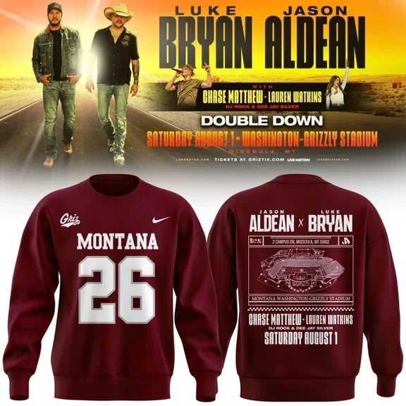 Limited Edition Montana Grizzlies x JA And LB v2 Shirt Gildan 5000, Sweatshirt & Hoodie