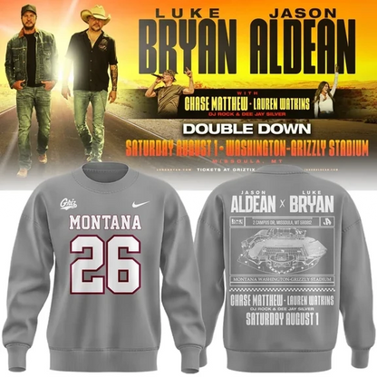 Limited Edition Montana Grizzlies x JA And LB v2 Shirt Gildan 5000, Sweatshirt & Hoodie