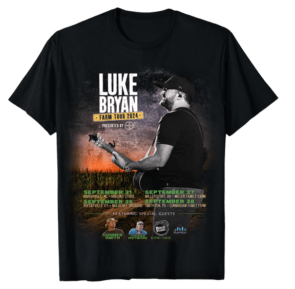 LB Farm Tour 2024 Country Shirt Gildan 5000, Sweatshirt & Hoodie