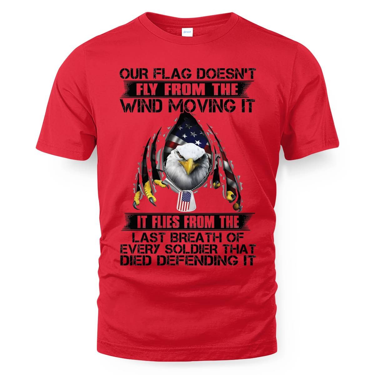 Veteran Our Flag Doesn't Fly From The Wind
