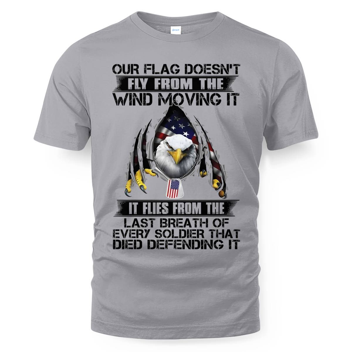 Veteran Our Flag Doesn't Fly From The Wind
