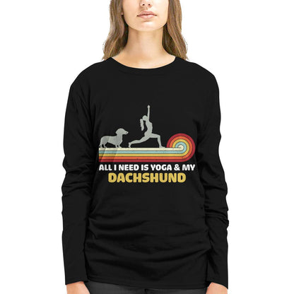 Dachshund and Yoga – That’s All I Need