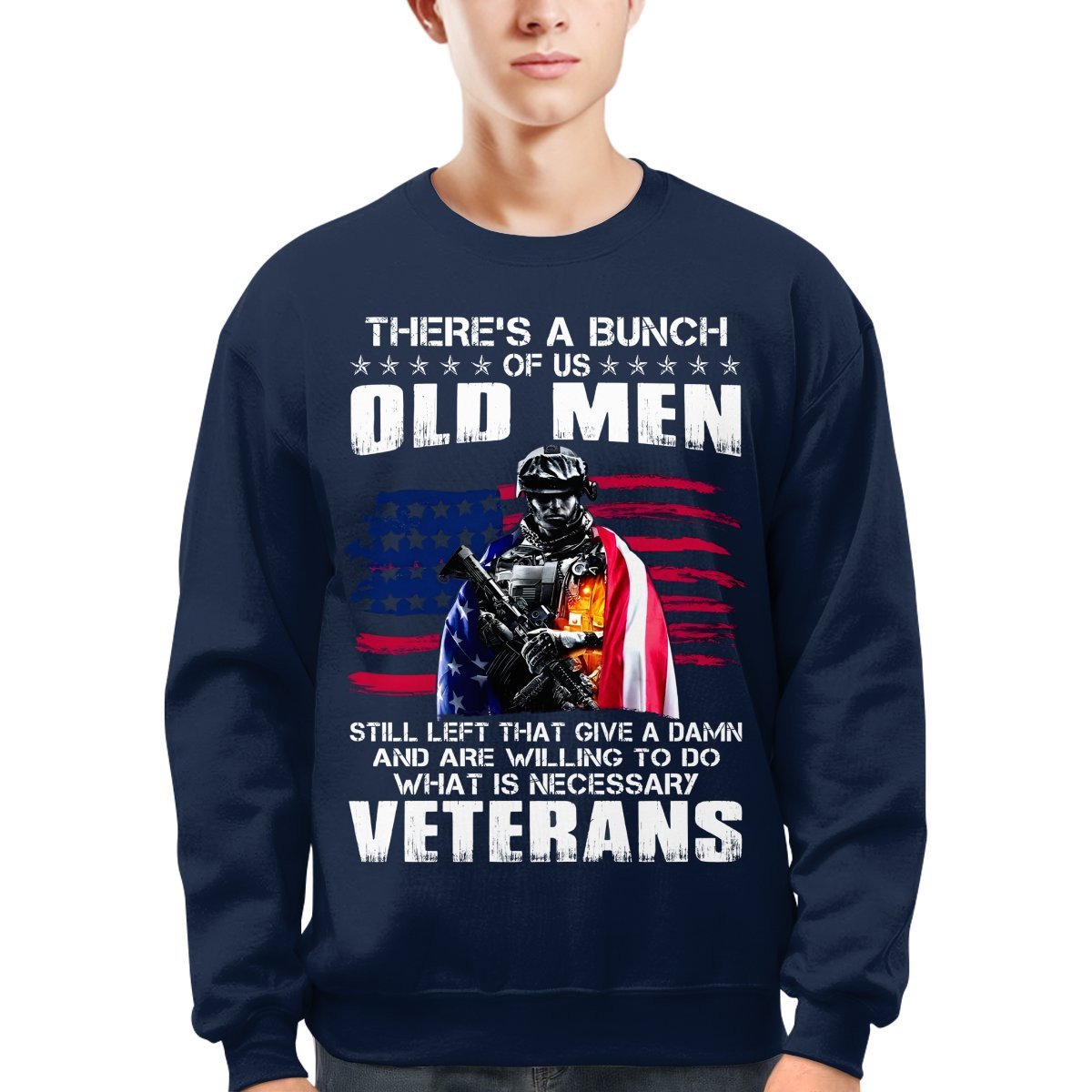 There's A Bunch Of Us Old Men Veteran