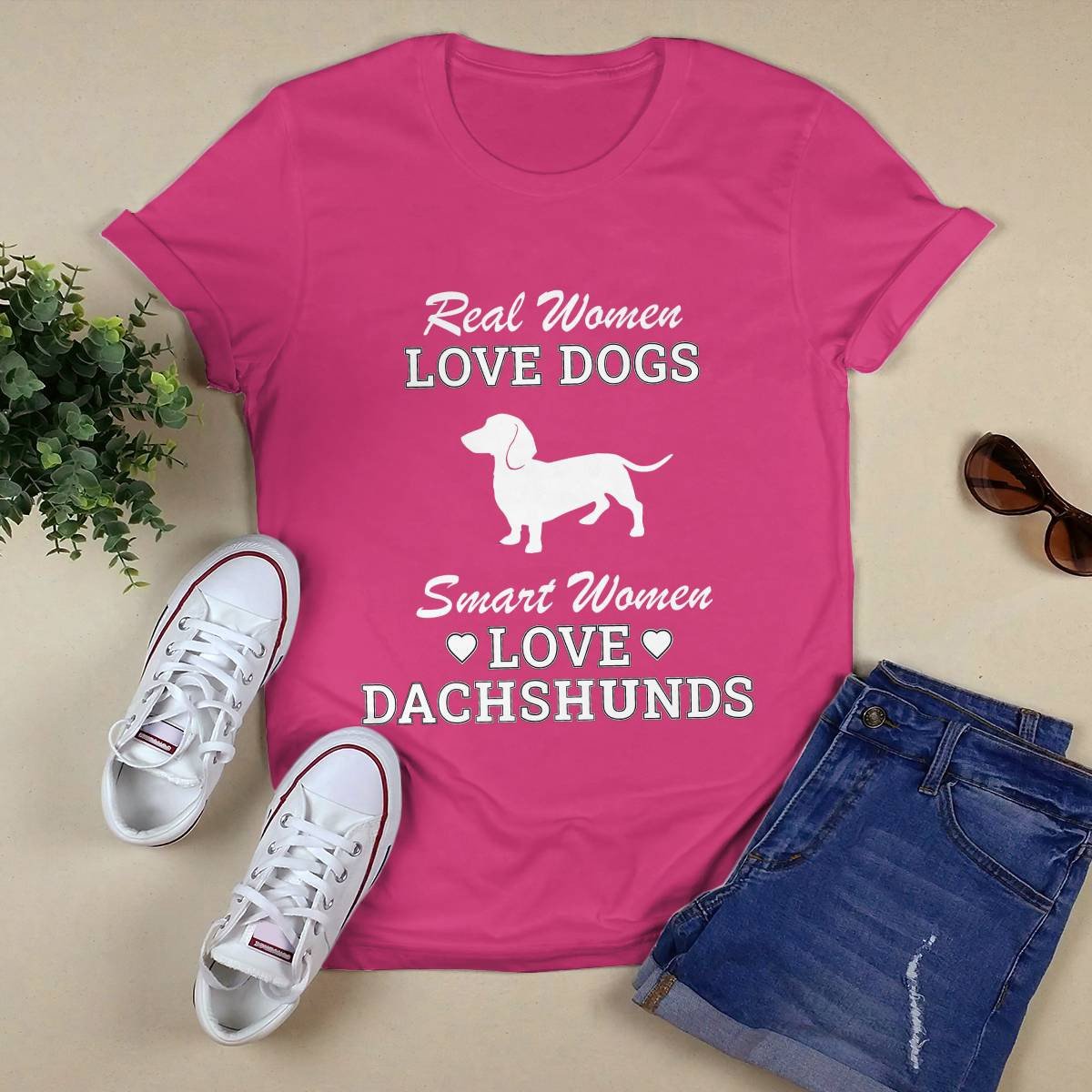 Smart Women Love Dachshund