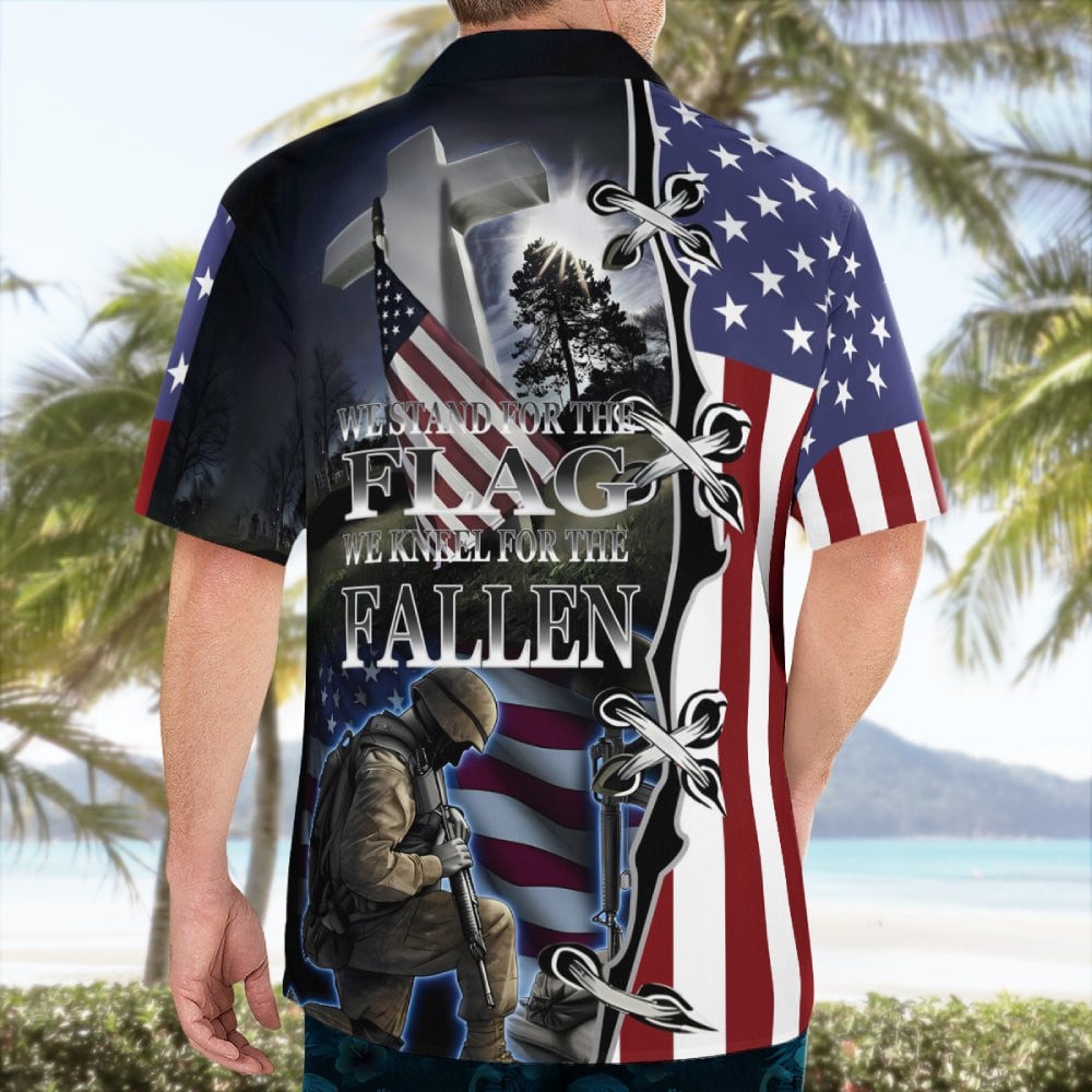 Veteran We Stand For The Flag