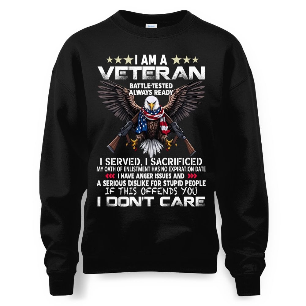 Veteran I Served I Sacrificed Crewneck