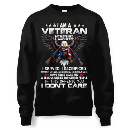 Veteran I Served I Sacrificed Crewneck