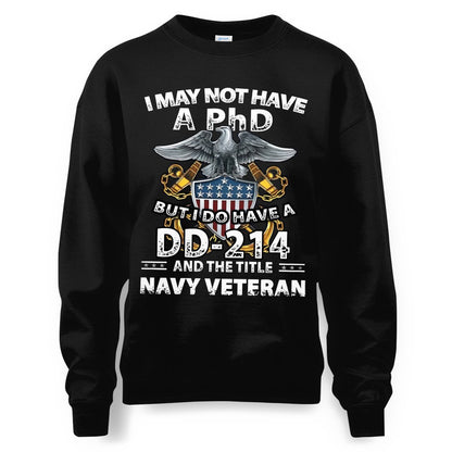 Navy Veteran Shirt I Do Have Dd-214