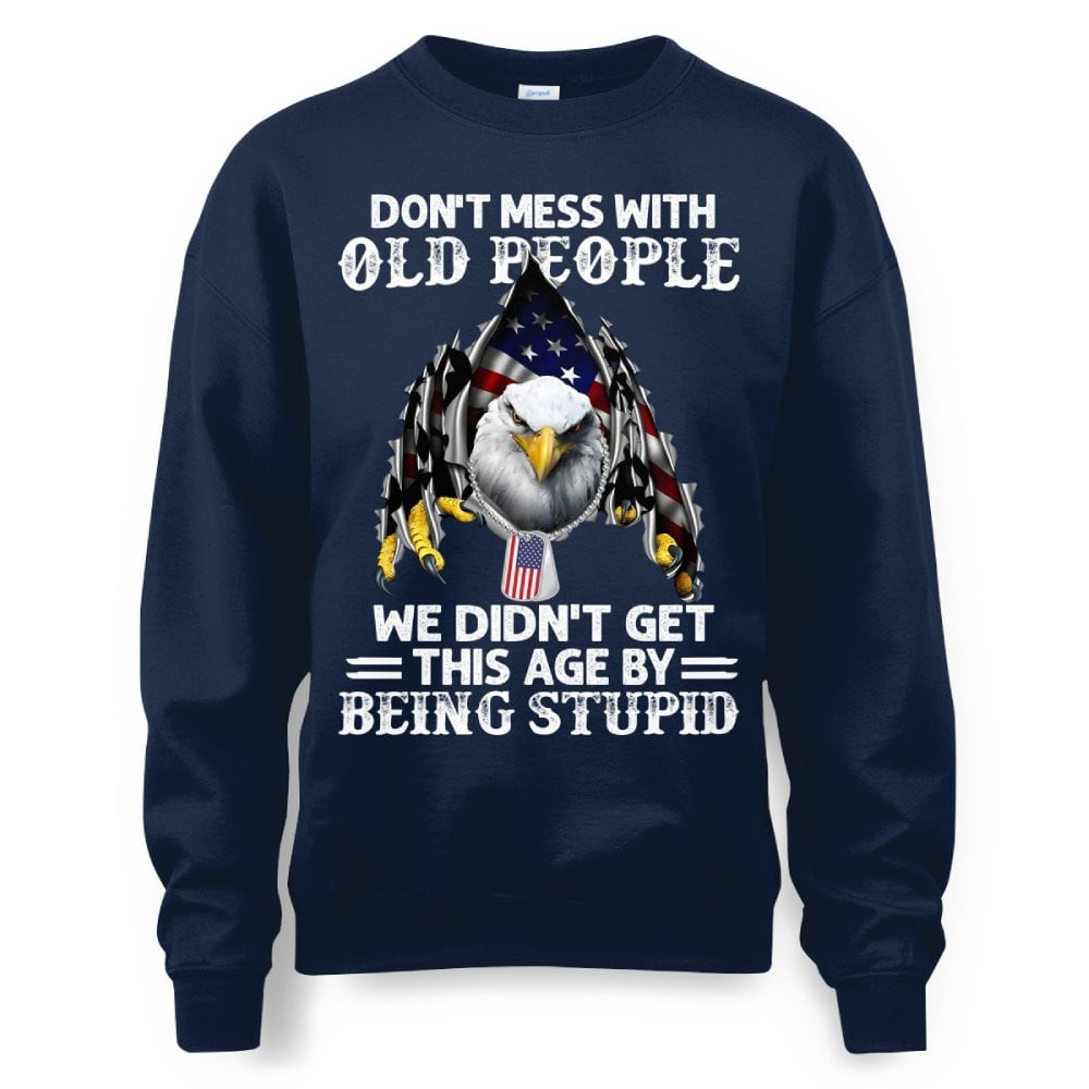 Veteran US Eagle Don't Mess With Old People