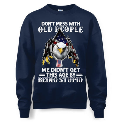 Veteran US Eagle Don't Mess With Old People