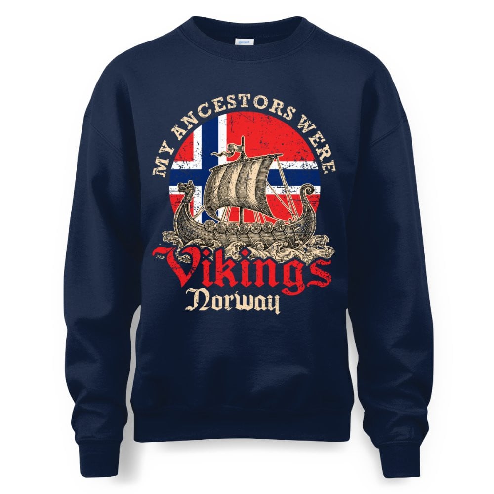 Norwegian Norway Viking Ship Flag