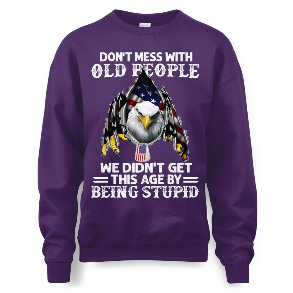 Veteran US Eagle Don't Mess With Old People