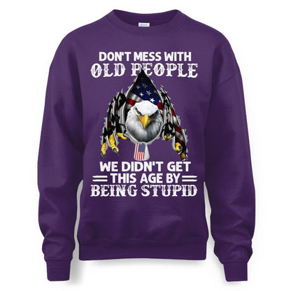 Veteran US Eagle Don't Mess With Old People