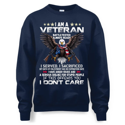 Veteran I Served I Sacrificed Crewneck