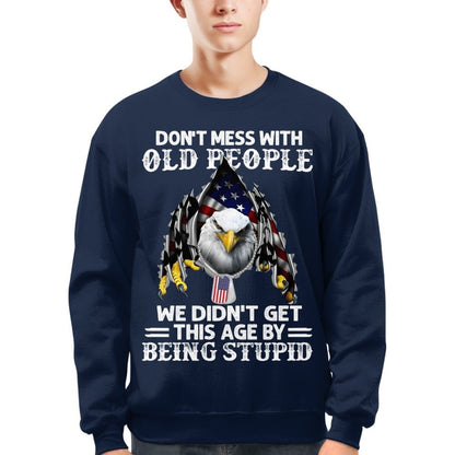 Veteran US Eagle Don't Mess With Old People