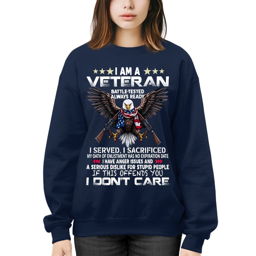 Veteran I Served I Sacrificed Crewneck