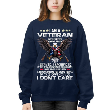 Veteran I Served I Sacrificed Crewneck