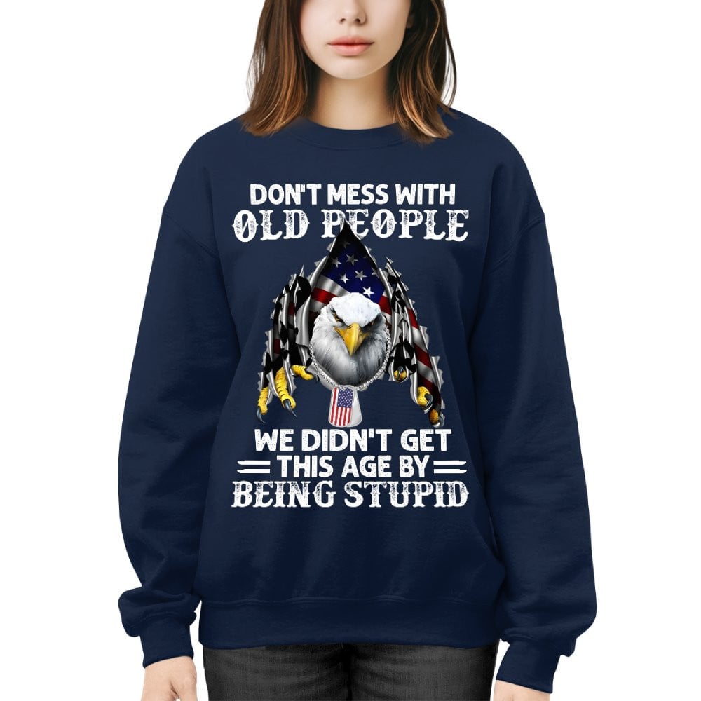 Veteran US Eagle Don't Mess With Old People