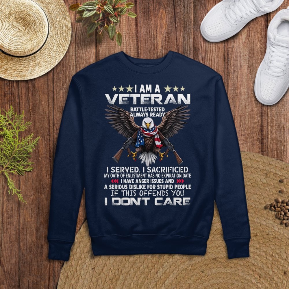 Veteran I Served I Sacrificed Crewneck