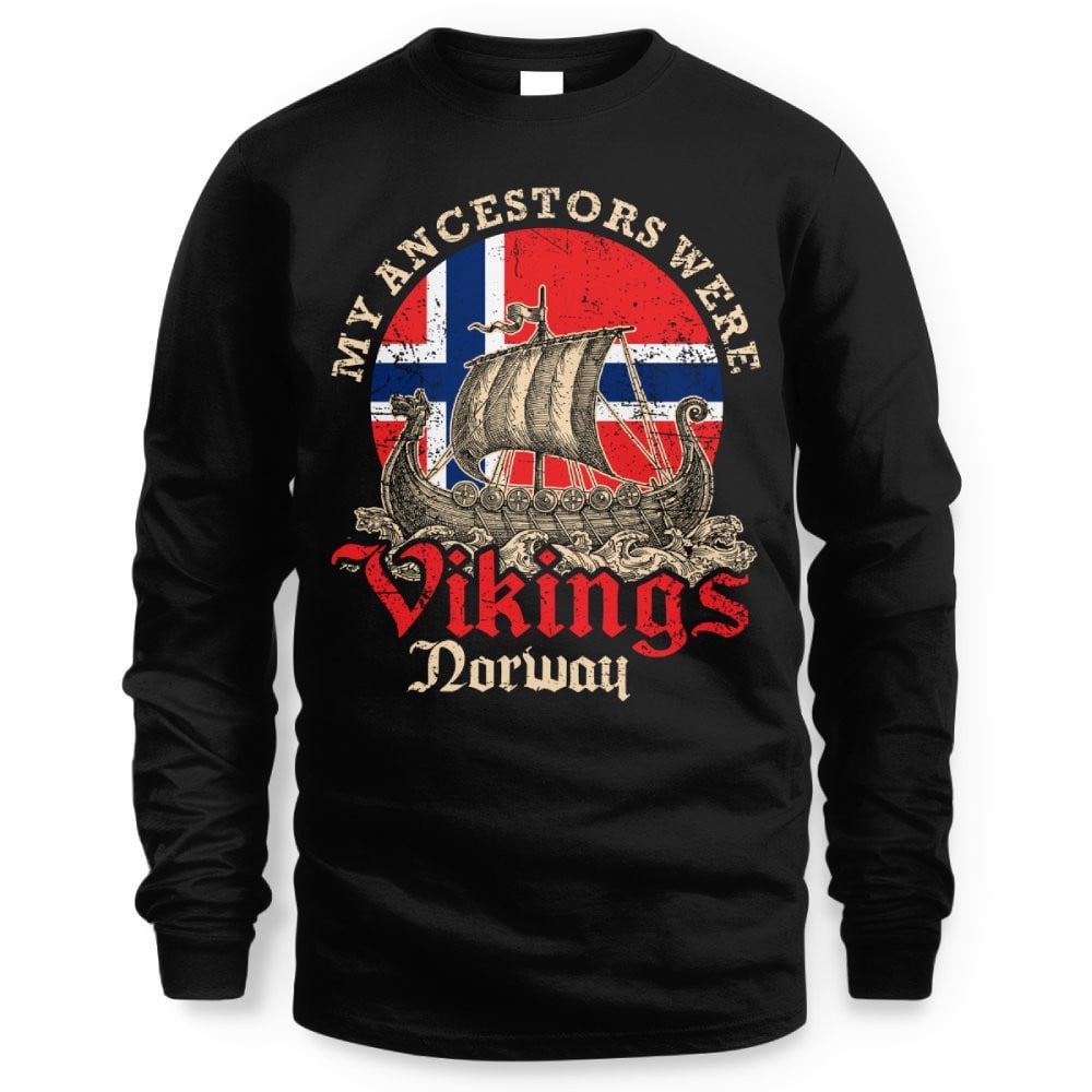 Norwegian Norway Viking Ship Flag