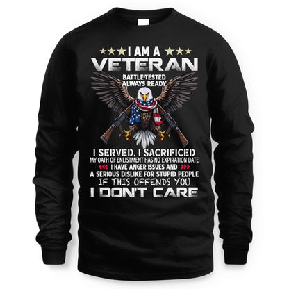 Veteran I Served I Sacrificed Crewneck
