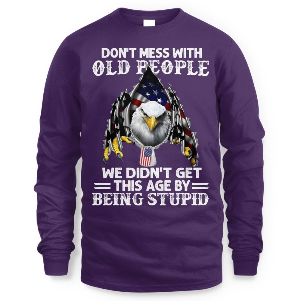 Veteran US Eagle Don't Mess With Old People