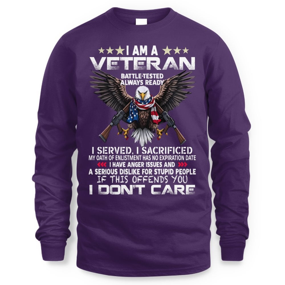 Veteran I Served I Sacrificed Crewneck