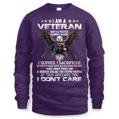 Veteran I Served I Sacrificed Crewneck