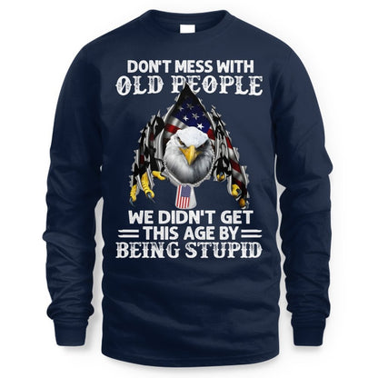 Veteran US Eagle Don't Mess With Old People