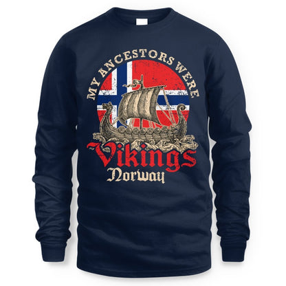 Norwegian Norway Viking Ship Flag