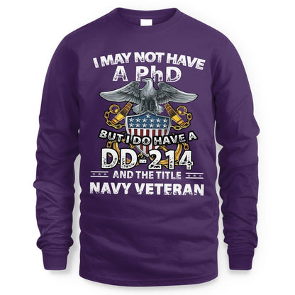 Navy Veteran Shirt I Do Have Dd-214