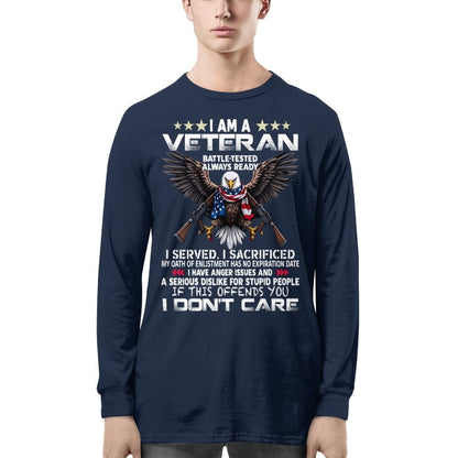 Veteran I Served I Sacrificed Crewneck