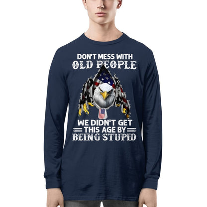 Veteran US Eagle Don't Mess With Old People