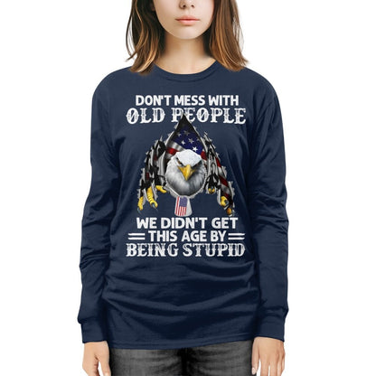 Veteran US Eagle Don't Mess With Old People