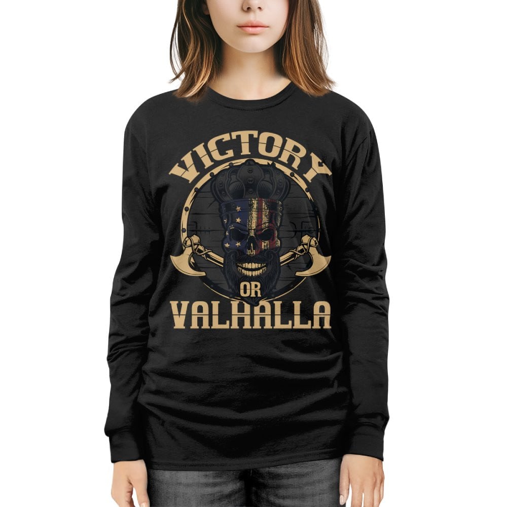Victory Or Valhalla America Viking